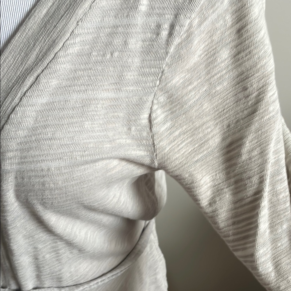 The Limited gray tie waist Sweater - Picture 3 of 5